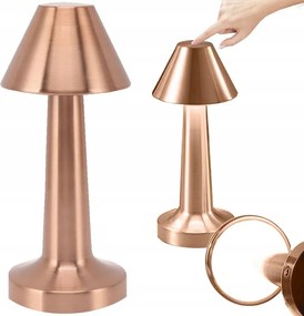 Hálószobai éjjeli lámpa érintőképernyős lámpa 3 fokozatú vezeték nélküli