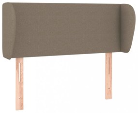tópszínű szövet fejtámla 83x23x78/88 cm