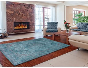 Lara Aqua kék viszkóz szőnyeg, 120 x 170 cm - Universal