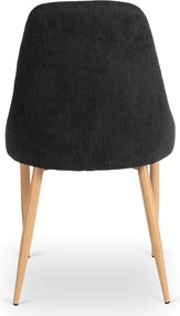 Szék fekete színben. TORINO