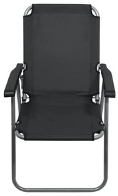 Szürke összecsukható kempingszék