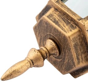 Kültéri csillár láncon 1xE27/60W/230V arany IP44