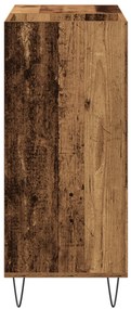 Média szekrény Tölgy 84.5 x 38 x 90 cm Szerelt fa