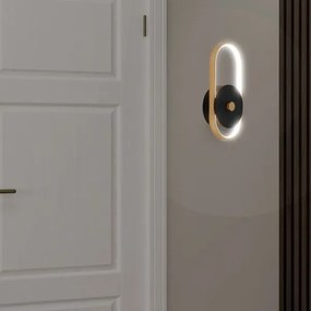 LED Kültéri fali lámpa LED/15W/230V IP54 3000K réz