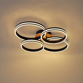 Mennyezeti lámpa fa LED-del 3 lépésben szabályozható 4-lámpás - Navara