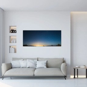 Kép - Éjszaki ég az út felett (120x50 cm)