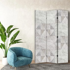 Gario Paraván Geometria és pasztell Méret: 180 x 170 cm, Kivitelezés: Klasszikus paraván