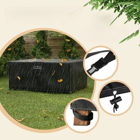 Deuba Védőhuzat ülőgarnitúrára 180x120x74 cm - antracit