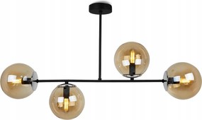 Mennyezeti Lámpa Lógó Csillár Üveg Gömbök Loft Glamour Méz Modern