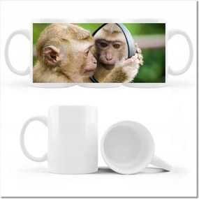 Állatok fényképes bögre