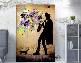 WY40 Banksy vászonkép, 50 x 70 cm