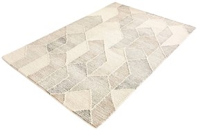 Design szőnyeg Sadiya 230 x 160 cm bézs-barna - gyapjú