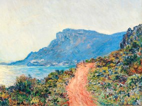 Festmény reprodukció The Corniche near Monaco - Claude Monet, (40 x 30 cm)