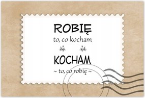 Poszterek 90x60 Szeretem, amit csinálok