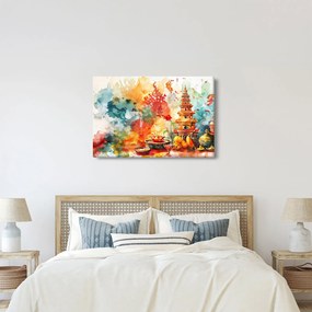 Kép - Akvarell illusztráció (90x60 cm)