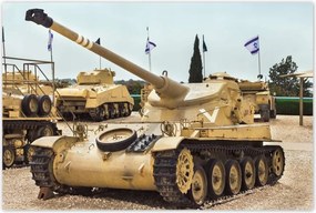 Poszterek 120x80 Páncélozott tankok Izrael