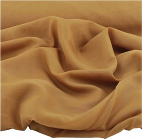 Fátyol Szövet Sima Függöny anyag 300 cm cappuccino fátyol 0,5 mb