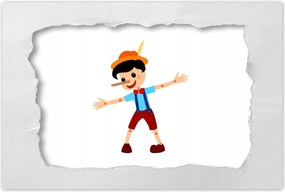 Poszterek 60x40 Fa játékbaba orral