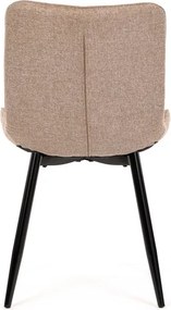 Étkezőszék, barna, szövet, HC-462 CRM2