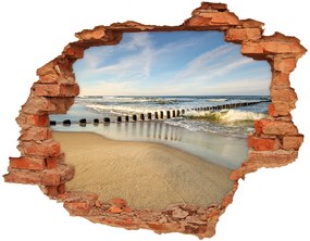 Fali matrica lyuk a falban A strand a balti-tengeren nd-c-69300790