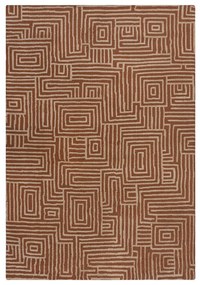 Terrakotta színű szőnyeg 160x230 cm Kylo – Flair Rugs