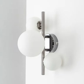 Brilagi - LED Fali lámpa MILLA 3xG9/3W/230V fényezett króm/fehér