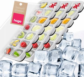 Jégkockatartó Fedéllel Szilikon Jégkockatartó 42 Db Jégkocka Számára