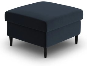 Sötétkék bársony lábtartó Kyoto – Cosmopolitan Design