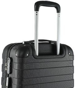 Deuba Essential L bőrönd – fekete