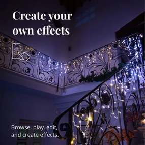 Twinkly TWI190GOP-TEU - LED Kültéri karácsonyi lánc 190xLED 11,5m IP44 Wi-Fi