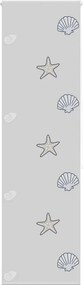 vidaXL zuhanyzó redőny 60x240 cm Szövetszélesség 56 cm