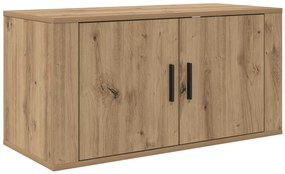 vidaXL Fali TV szekrény szett 2 pcs Artisan tölgy 80 x 34,5 x 40 cm