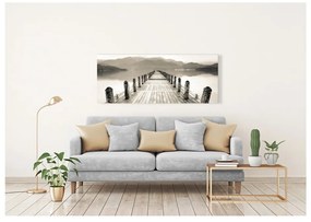 Canvas Harmony Molo fali kép, 60 x 150 cm - Styler