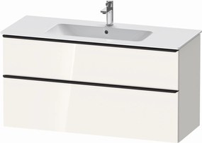 Duravit D-Neo szekrény 121x46.2x62.5 cm Függesztett, mosdó alatti fehér DE436402222