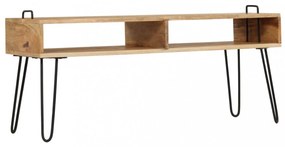 tömör mangófa TV-állvány 110 x 35 x 45 cm