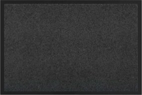 vidaXL Ajtószőnyeg Antracit 60 x 40 x 1.2 cm Mackófleece