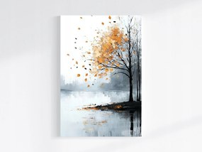 VĂĄszonkĂ©p Canvas TĂĄjkĂ©p TermĂ©szet Ćsz Fa EsĆ SzĂ©l 40x60