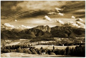 Poszterek 120x80 Tátra Lengyel hegyek Kilátás