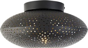 Keleti mennyezeti lámpa fekete arannyal 25 cm - Radiance