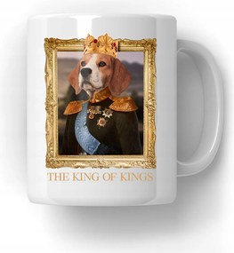 Bögre Kutya Királyok Ajándék Kutya Fan Kutya Ajándék