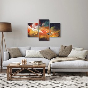 Kép - Az űrben úszó ember (90x60 cm)