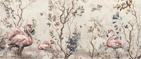 Kép - Rajz flamingókról (120x50 cm)
