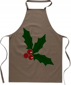 Karácsonyi Konyhai Kötény Magyal Levél Holy
