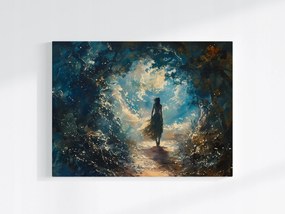 Poszter NĆ Figura Kert SĂ©ta FolyosĂł AlagĂșt 100x75