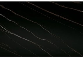 Fekete Márványhatású Luxus Dohányzóasztal. Méret: 120x60 cm. Terhelhetőség: 25 kg. AHG-286