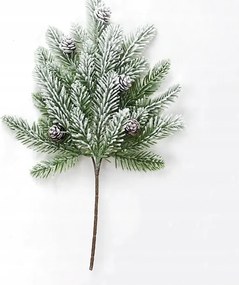 Mesterséges Karácsonyi Dekorációs Ág 43cm Toboz Dekoráció