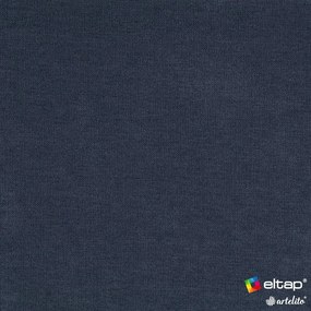 Sötétkék zsenília kinyitható-tárolóhelyes kanapé 155 cm Laine – ELTAP