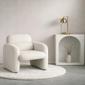 Pihenőfotel krém színben TOGO