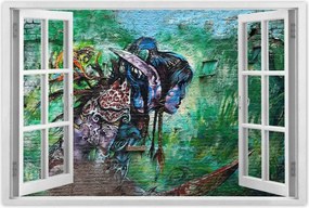 Poszterek 120x80 Graffiti Utcaművészet