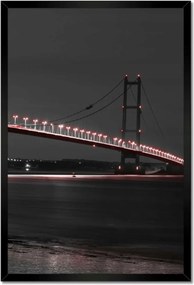 Poszterek keretben 40x60 Piros világítás